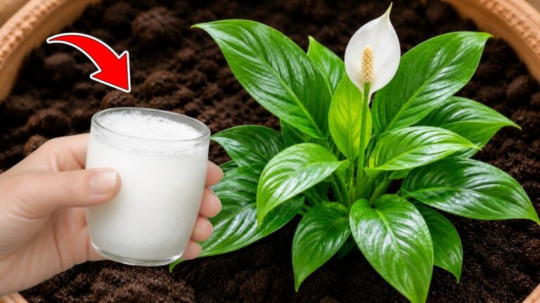 🌸APENAS UM COPO É SUFICIENTE! TODAS AS SUAS PLANTAS FLORESCERÃO AO MÁXIMO!