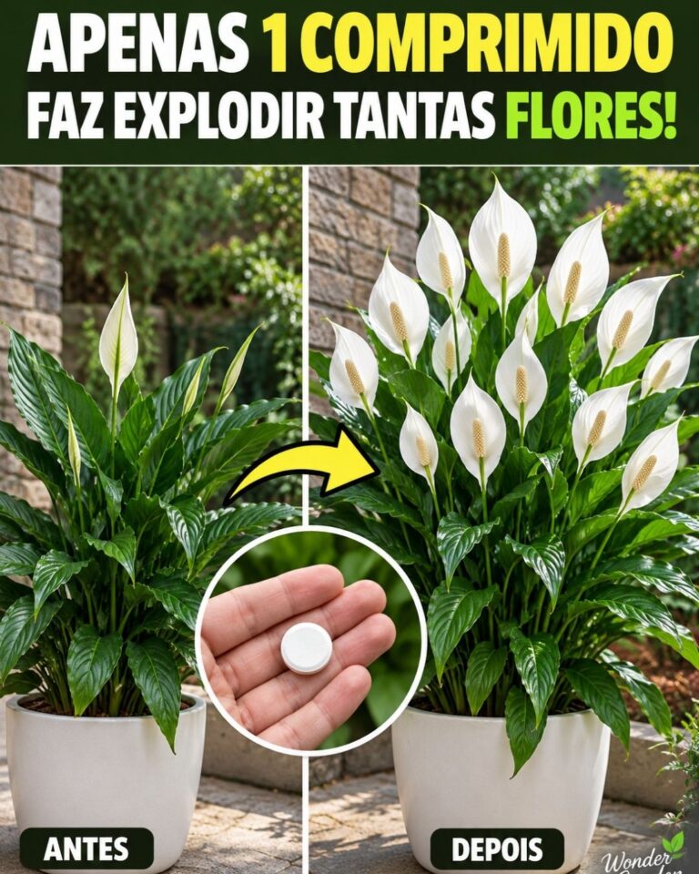 Apenas 1 comprimido faz explodir tantas flores| Wonder Garden