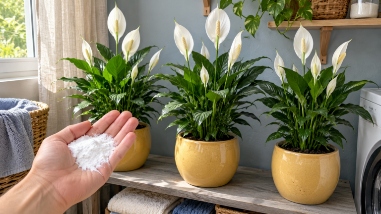 Uma chávena por semana! O ritual a adaptar para um lírio-da-paz cheio de vigor