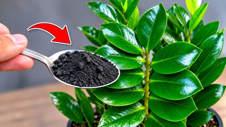 🌸 Eu não sabia disso! Uma colher pode ajudar qualquer planta a produzir muito mais flores